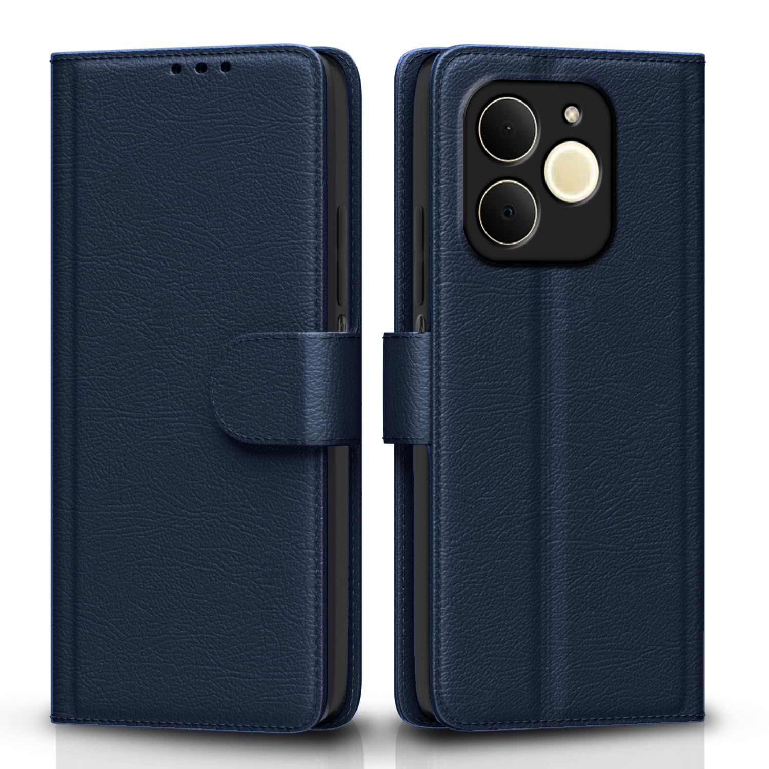 Realme P4 Lite 4G flip cover in blue by Pikkme