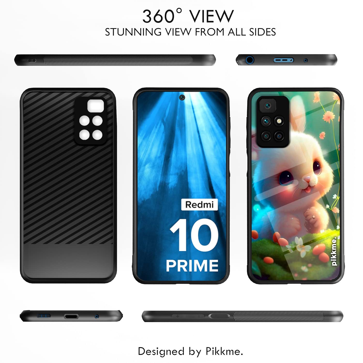 Pikkme Redmi 10 Prime Hybrid mobile cover – photo 2