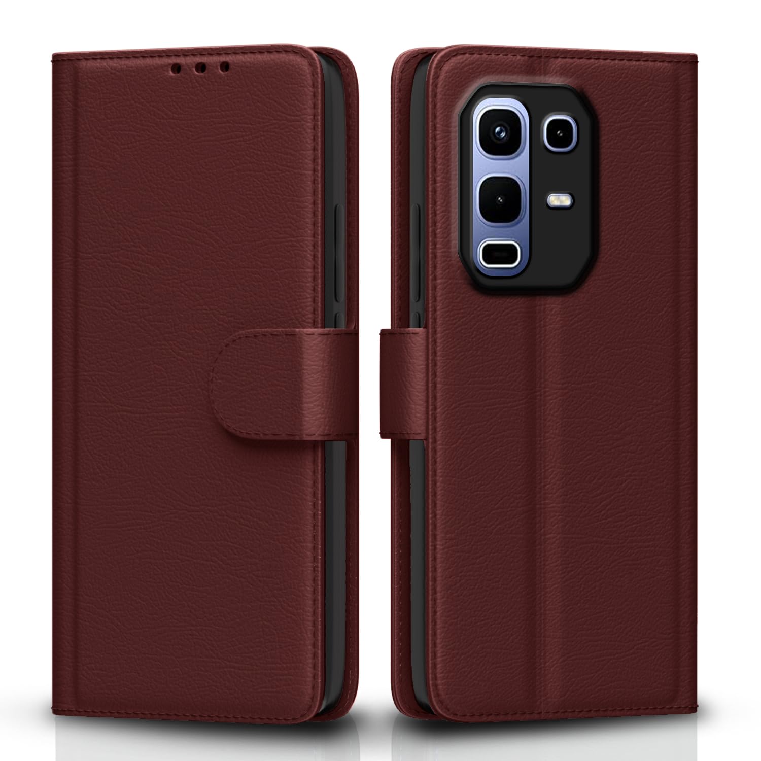 Pikkme Infinix Note 50s 5G brown wallet flip cover