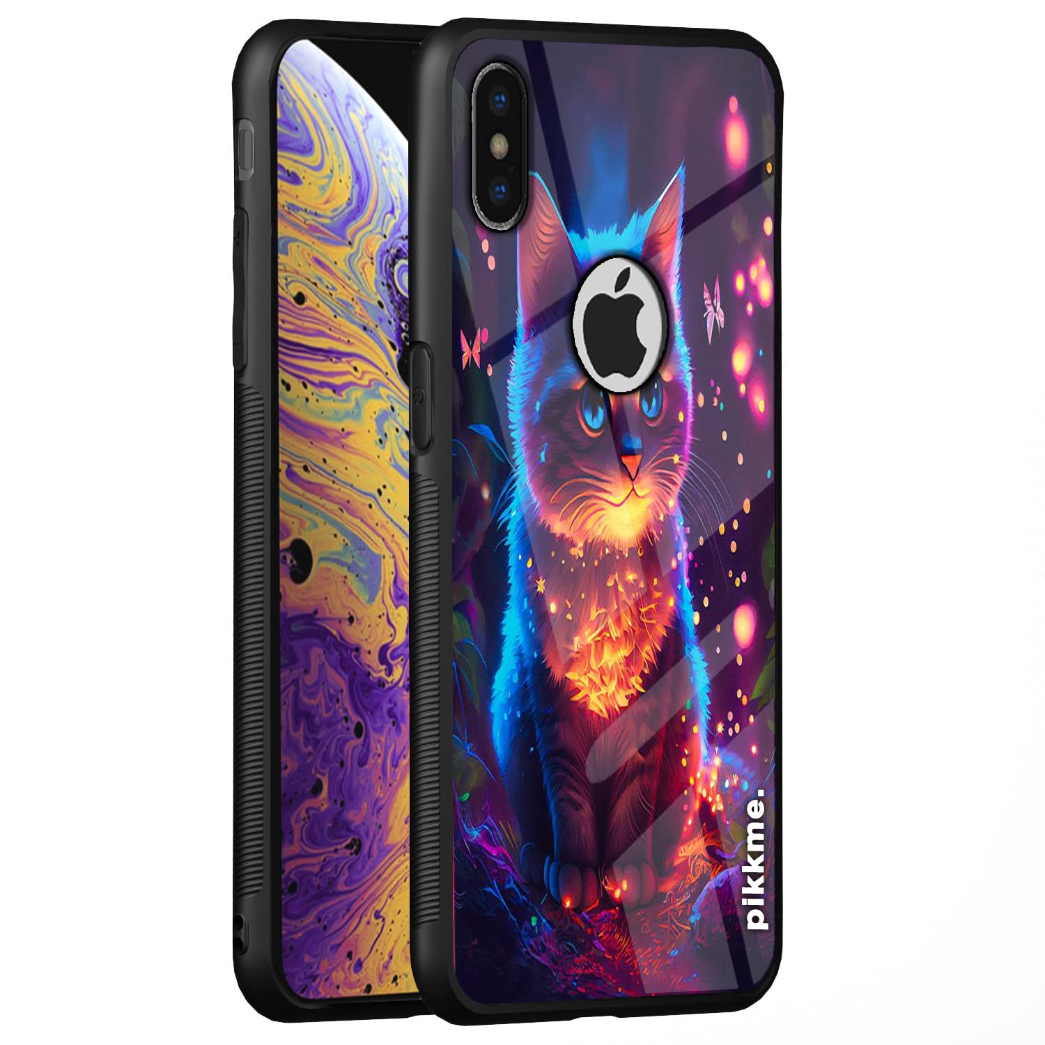 Pikkme iPhone X/XS Cat back cover
