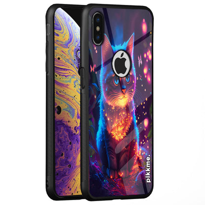 Pikkme iPhone X/XS Cat back cover