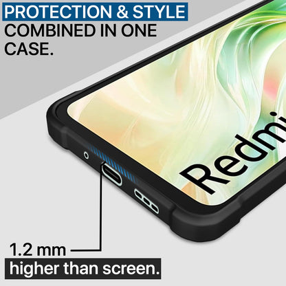 Black mobile back cover for Redmi 13C 5G – Pikkme – photo 5
