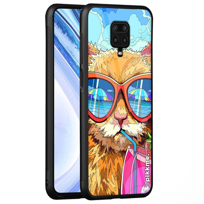 Pikkme Redmi Note 9 Pro/Note 9 Pro Max/Note 10 Lite Cat mobile back cover
