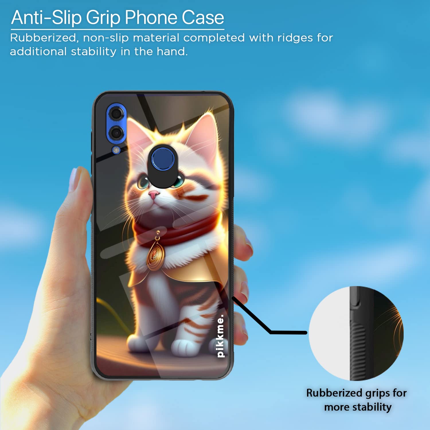 Pikkme Cat mobile cover for Honor 10 Lite – photo 5