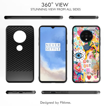 OnePlus 7T Flower mobile cover by Pikkme – photo 2