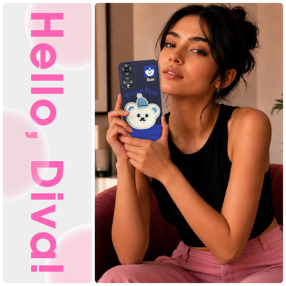 Pikkme Oppo A78 5G blue mobile back cover – photo 2