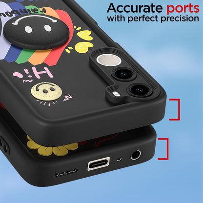 Poco M7 Plus 5G back cover in black by Pikkme – photo 4