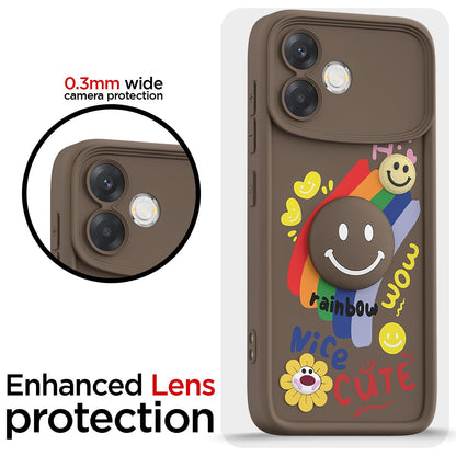 Oppo F33 Pro 5G mobile cover in brown by Pikkme – photo 5