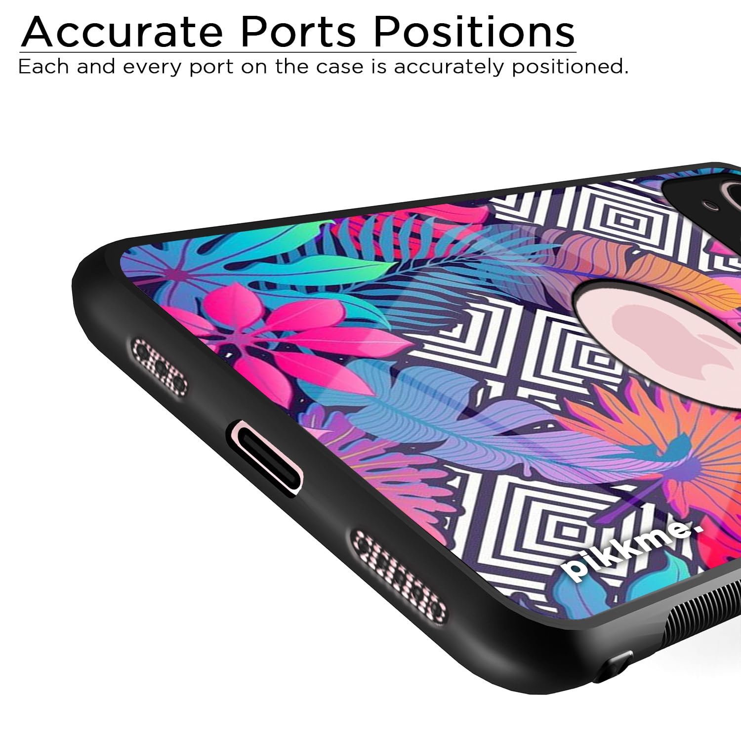 Pikkme Flower mobile back cover for iPhone 15 – photo 6