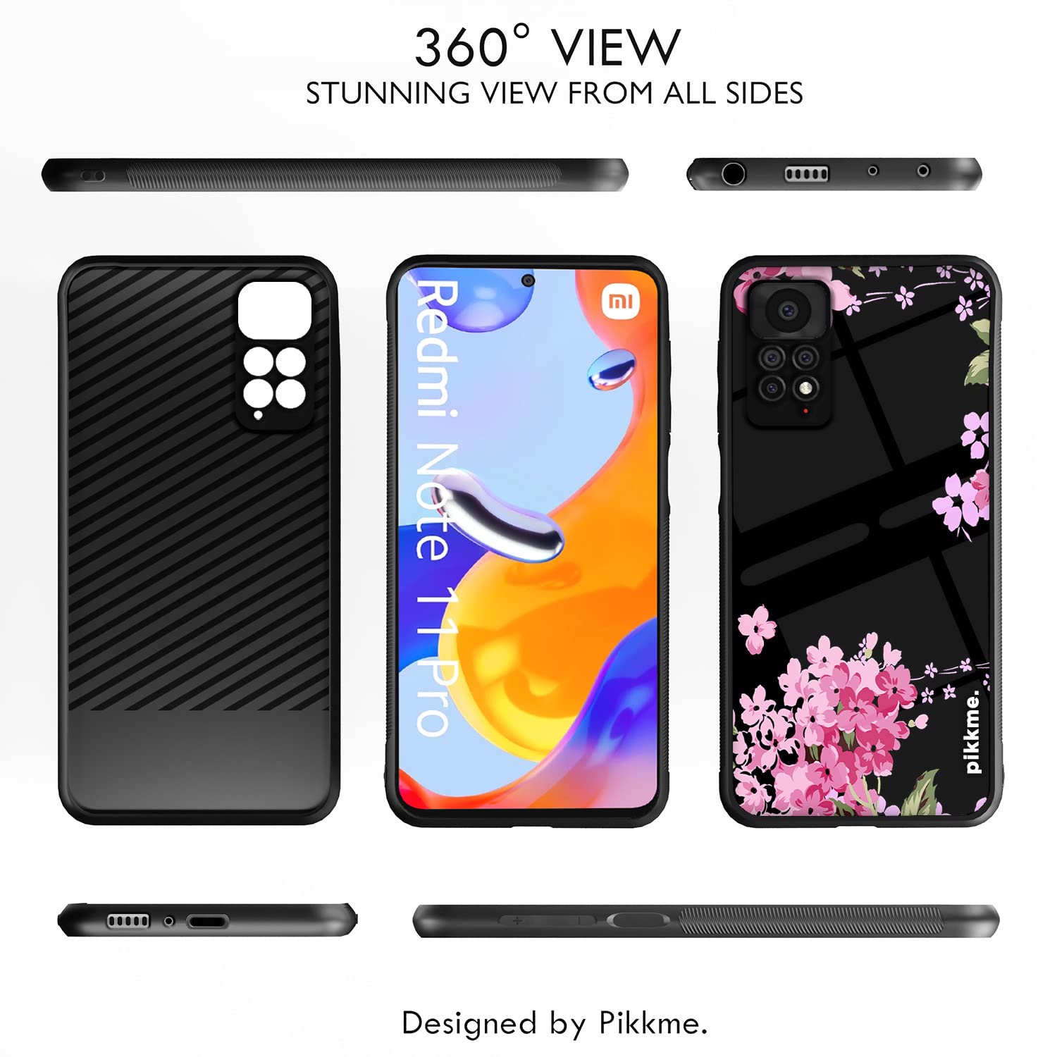 Pikkme Redmi Note 11 Pro/Note 11 Pro Plus 5G Flower phone cover – photo 2