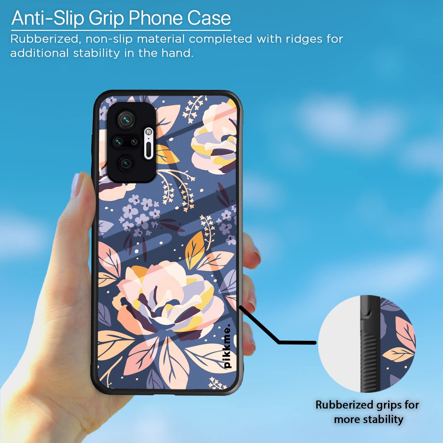 Pikkme Redmi Note 10 Pro/Note 10 Pro Max Flower mobile cover – photo 5
