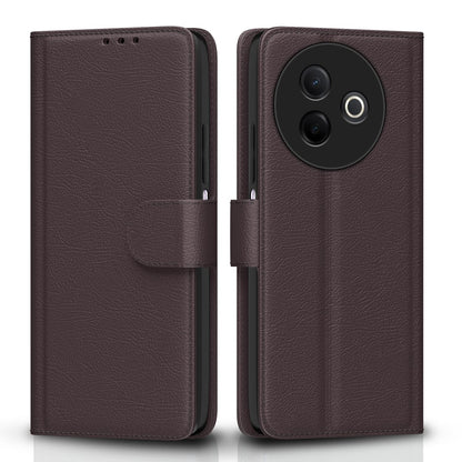 Pikkme Vivo Y39 5G Vintage Flip Cover (Coffee)