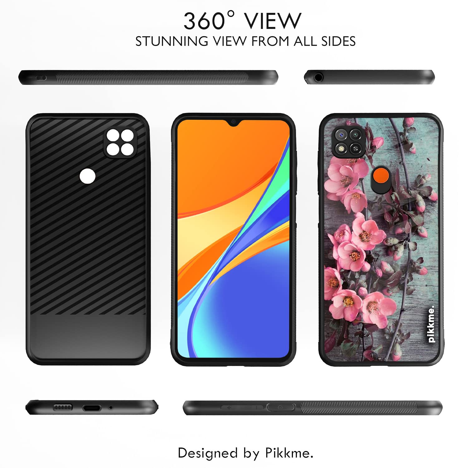 Redmi 10A/9, Poco C31 Flower mobile back cover by Pikkme – photo 2
