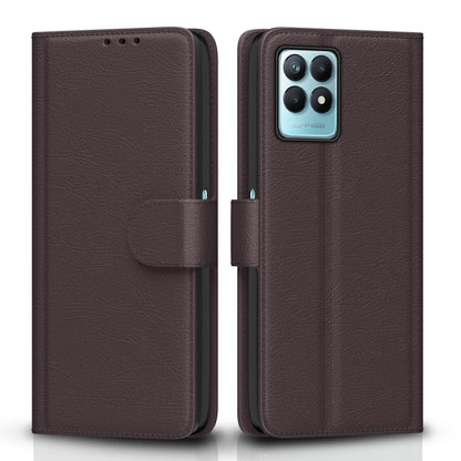 Pikkme Realme Narzo 50 5G/Oppo K10 5G/Oppo A57 Wallet coffee flip case