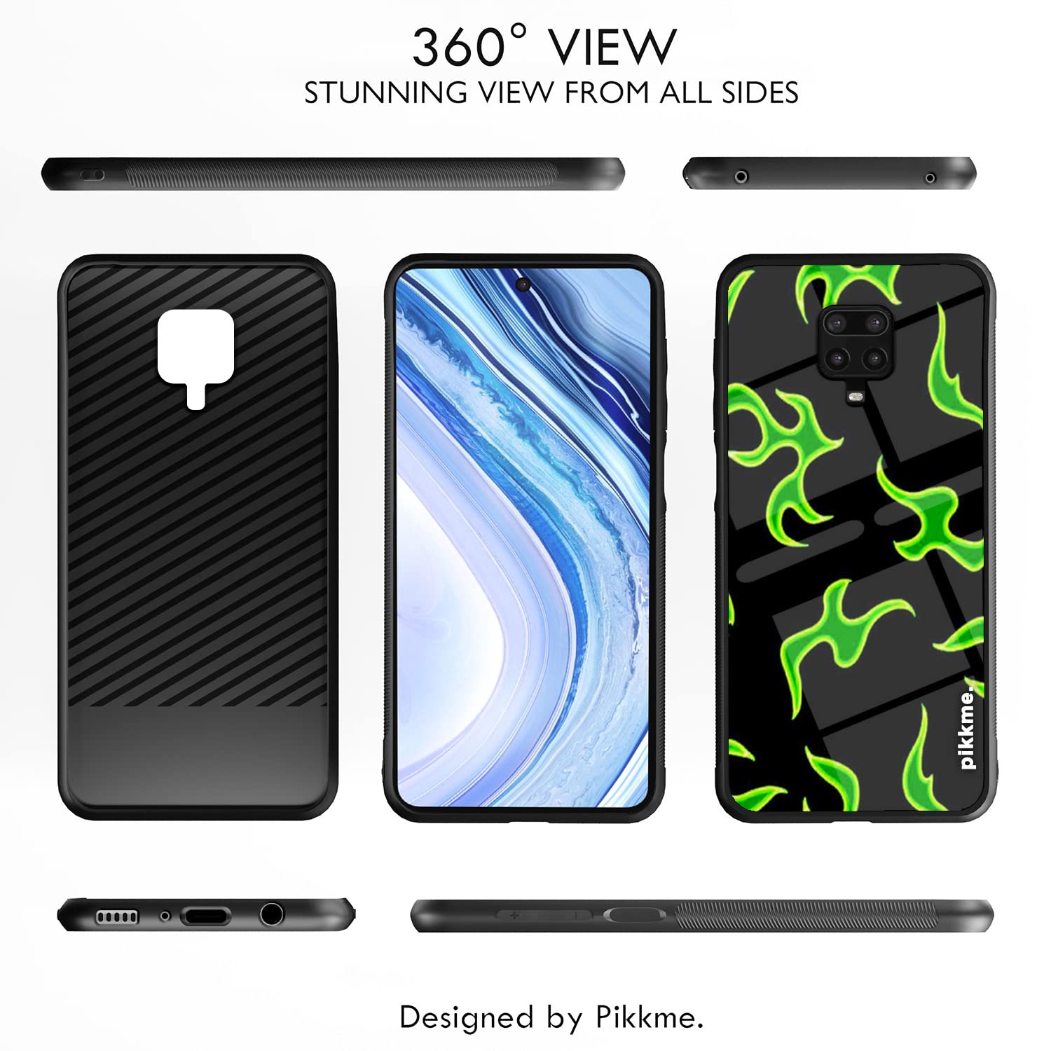 Hybrid Mobile back cover for Redmi Note 9 Pro/Note 9 Pro Max/Note 10 Lite – Pikkme – photo 2