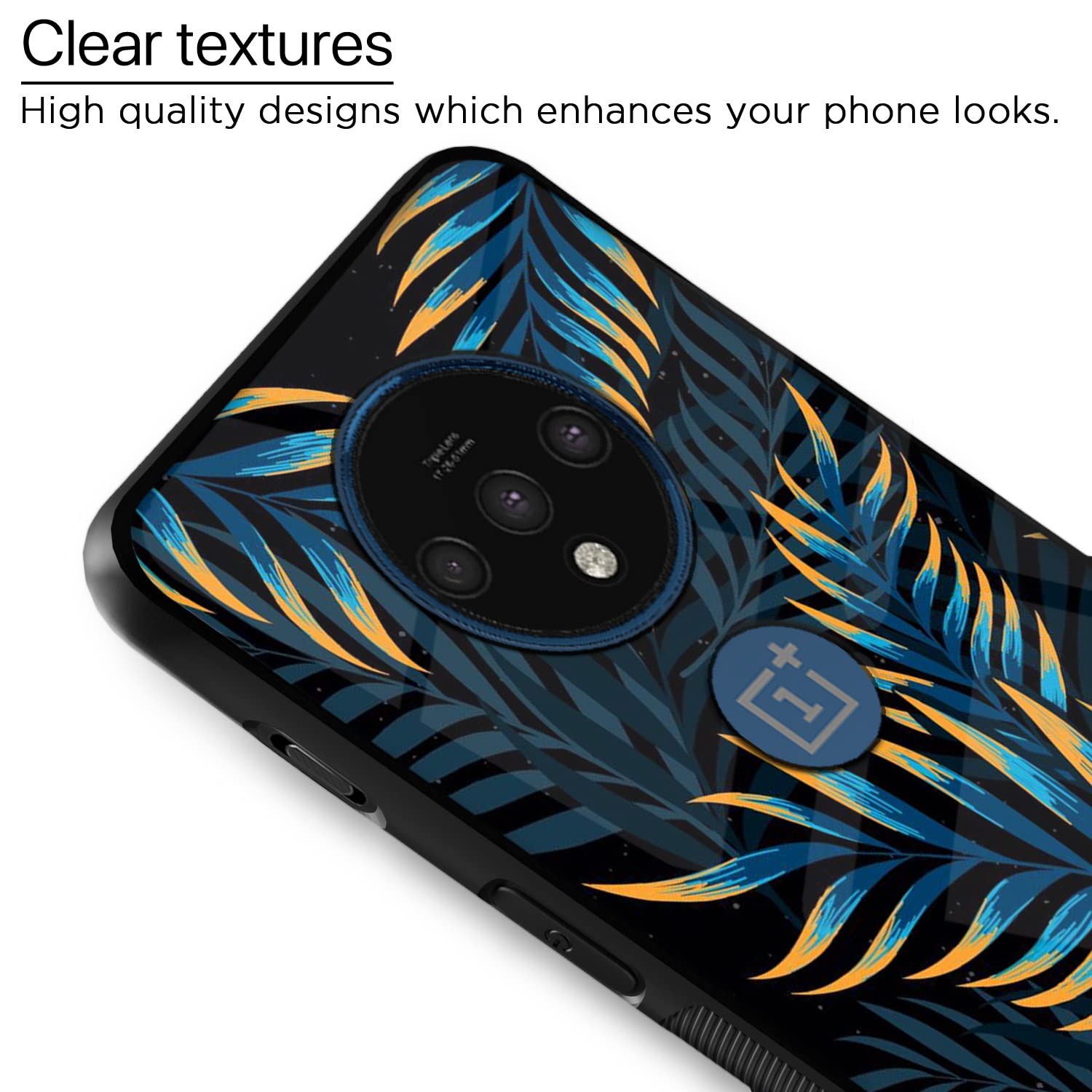 Pikkme Flower back cover for OnePlus 7T – photo 4