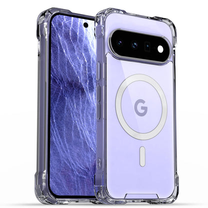 Google Pixel 11 MagSafe back cover in transparent mag-safe by Pikkme