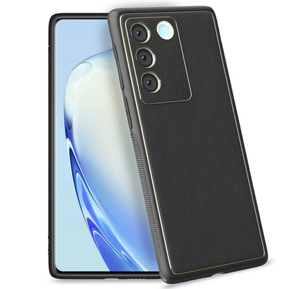 Pikkme Vivo V27/V27 Pro 5G Chrome black back cover