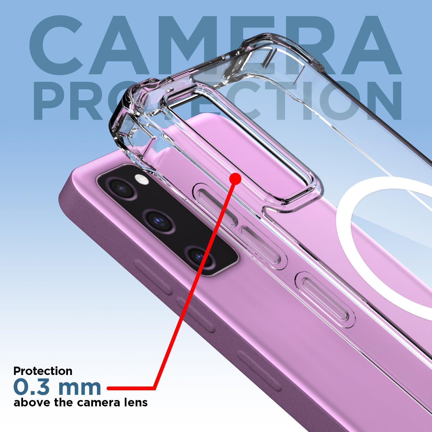 Pikkme Samsung S20 FE 5G transparent mag-safe phone cover – photo 5