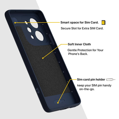 Realme P4 Power 5G Silicone mobile back cover in blue by Pikkme – photo 6