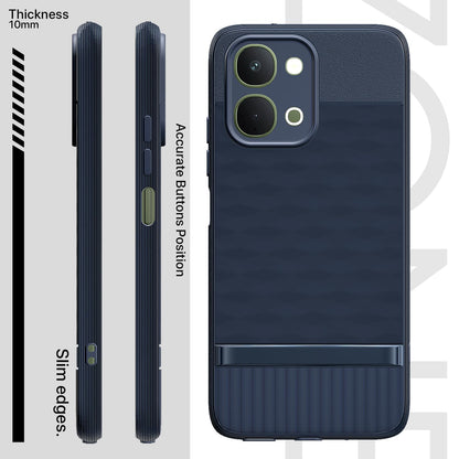 Vivo T5x/Y51 Pro/iQOO Z11x 5G mobile back cover in blue by Pikkme – photo 3