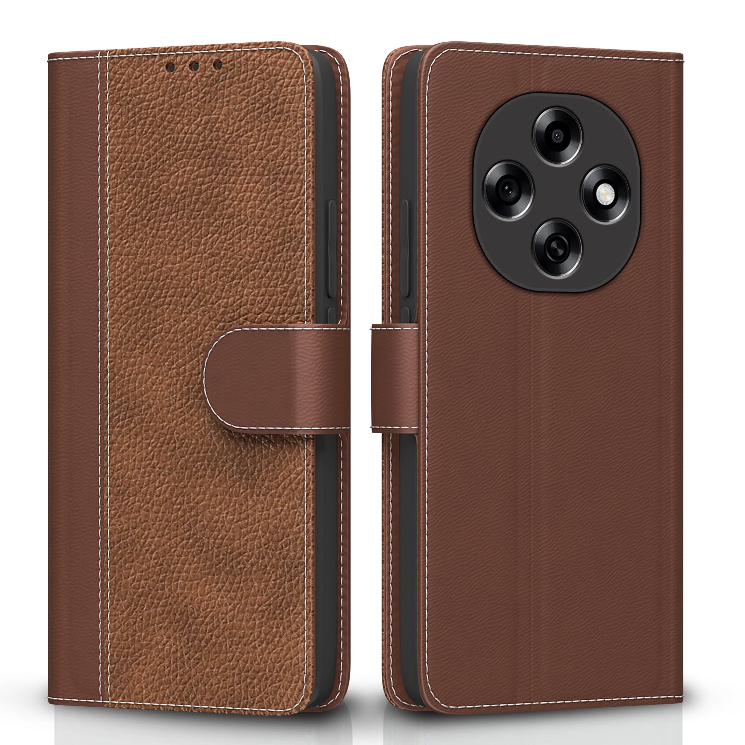 Pikkme Oppo F31 Pro 5G Wallet tan flip case