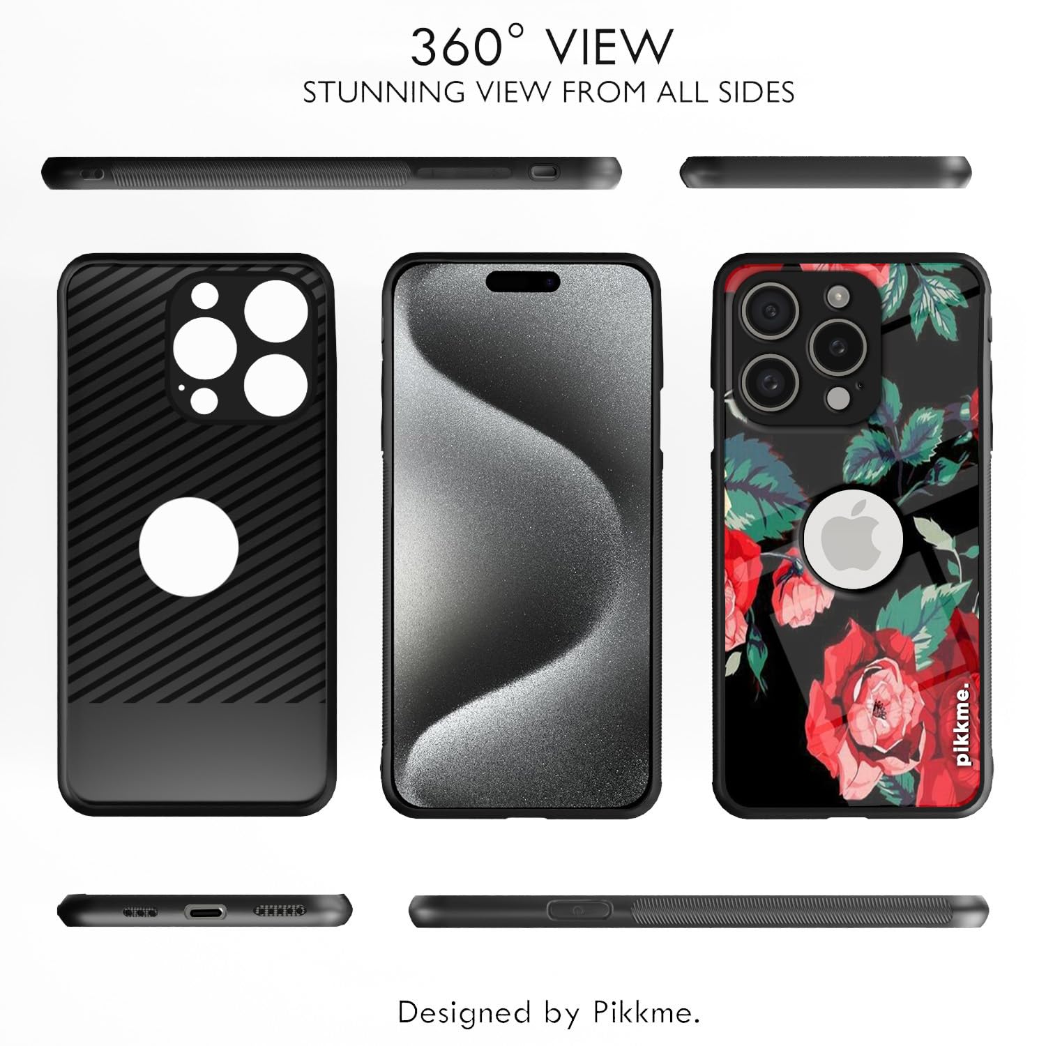 Pikkme Flower back cover for iPhone 15 Pro – photo 2