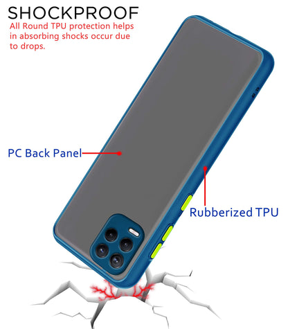 Blue Hybrid back cover for Realme 8/8 Pro 4G – Pikkme – photo 4