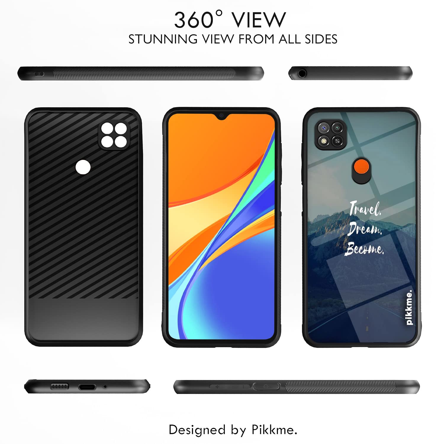 Pikkme Redmi 10A/9, Poco C31 Hybrid back cover – photo 2