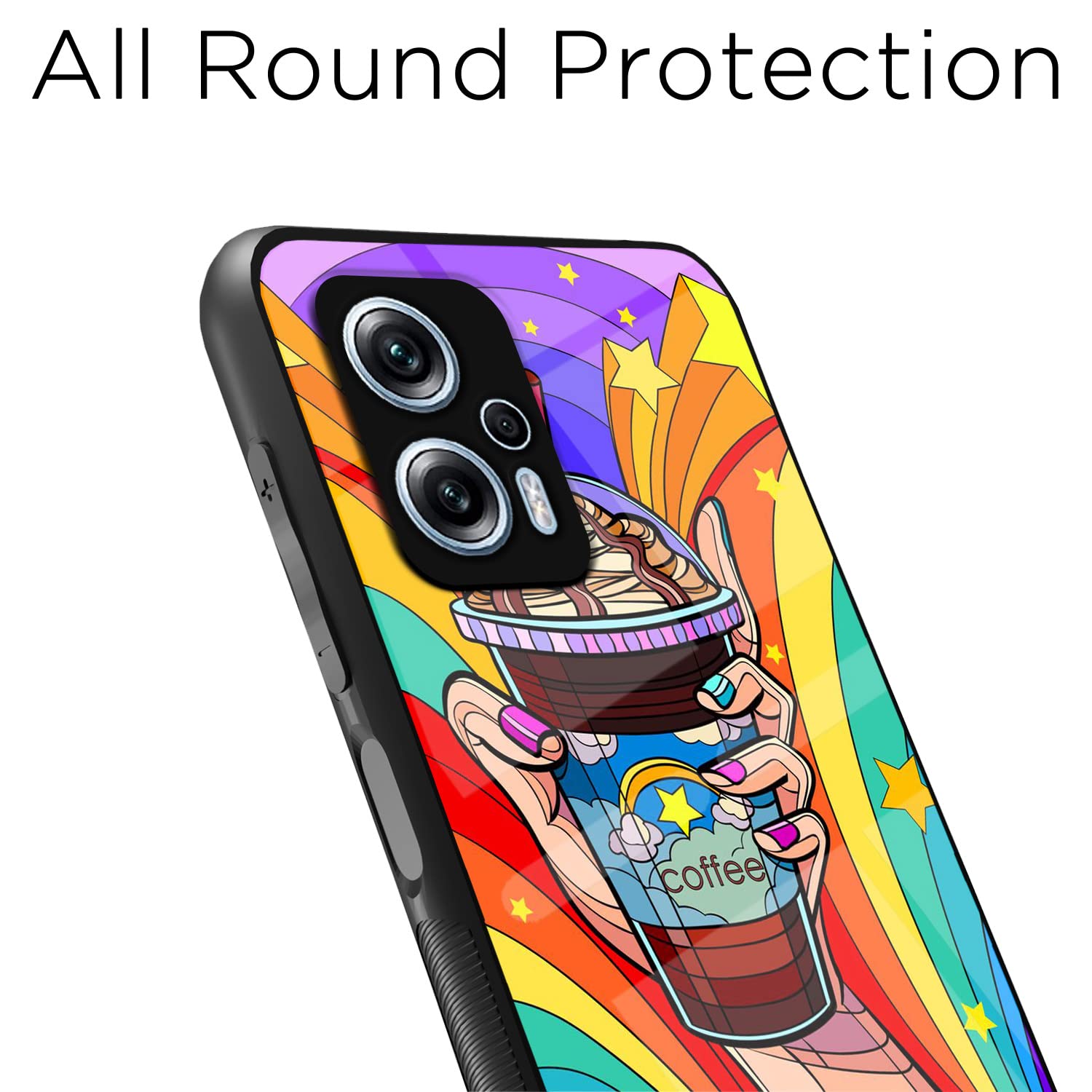 Redmi K50i 5G Hybrid phone cover by Pikkme – photo 7