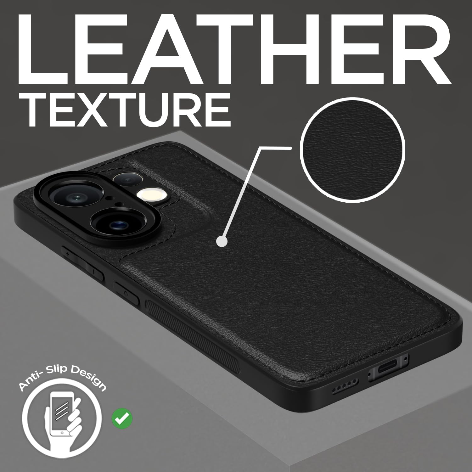 Pikkme Vivo X200 FE 5G black mobile back cover – photo 2