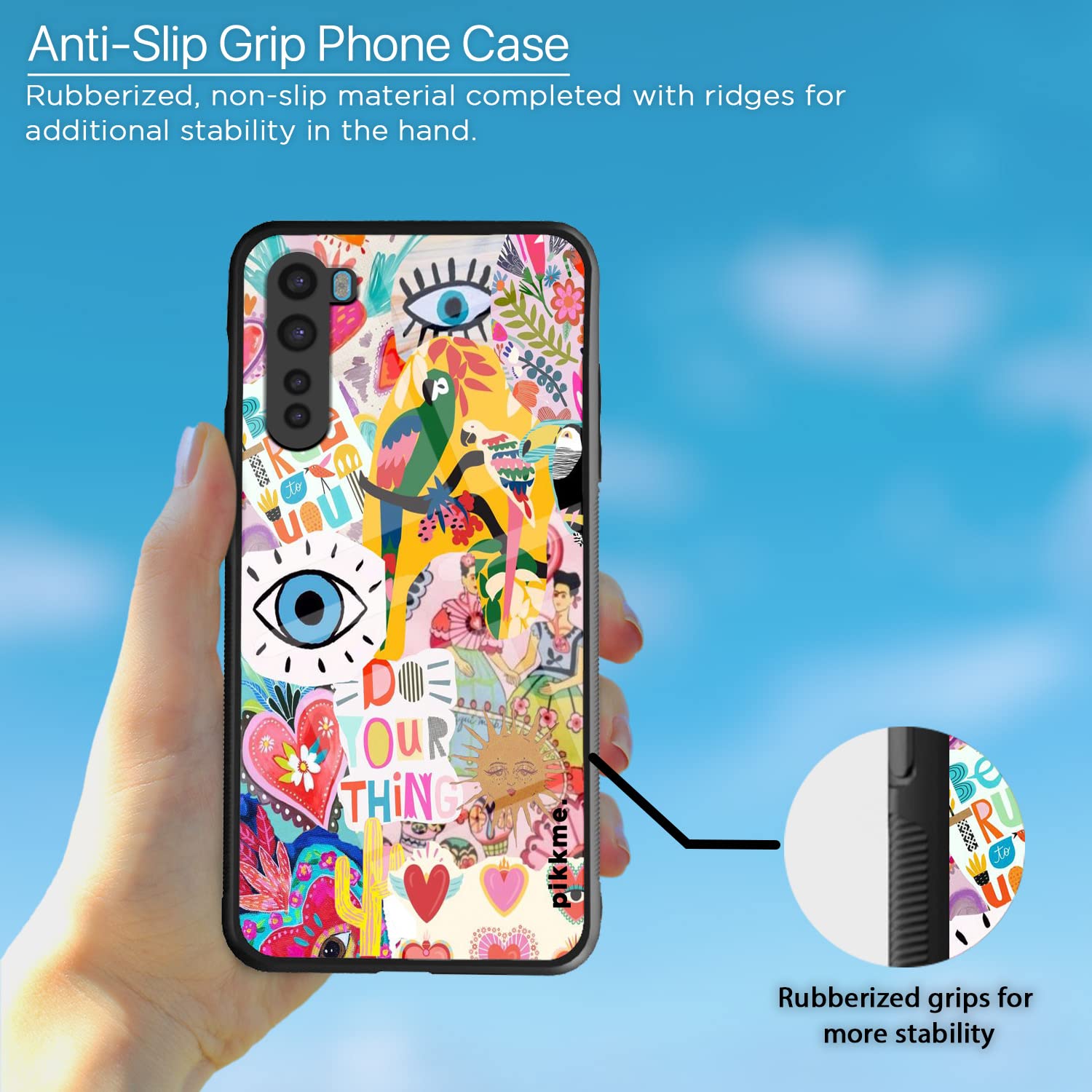 Pikkme OnePlus Nord Flower mobile cover – photo 5