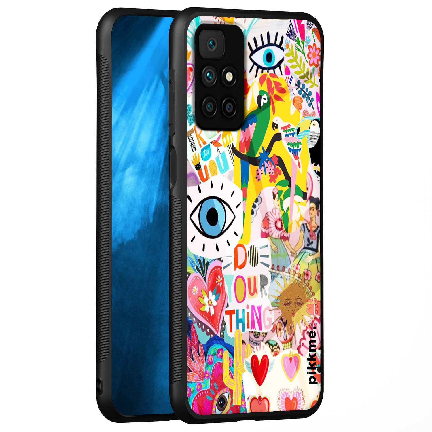Redmi 10 Prime mobile back cover by Pikkme