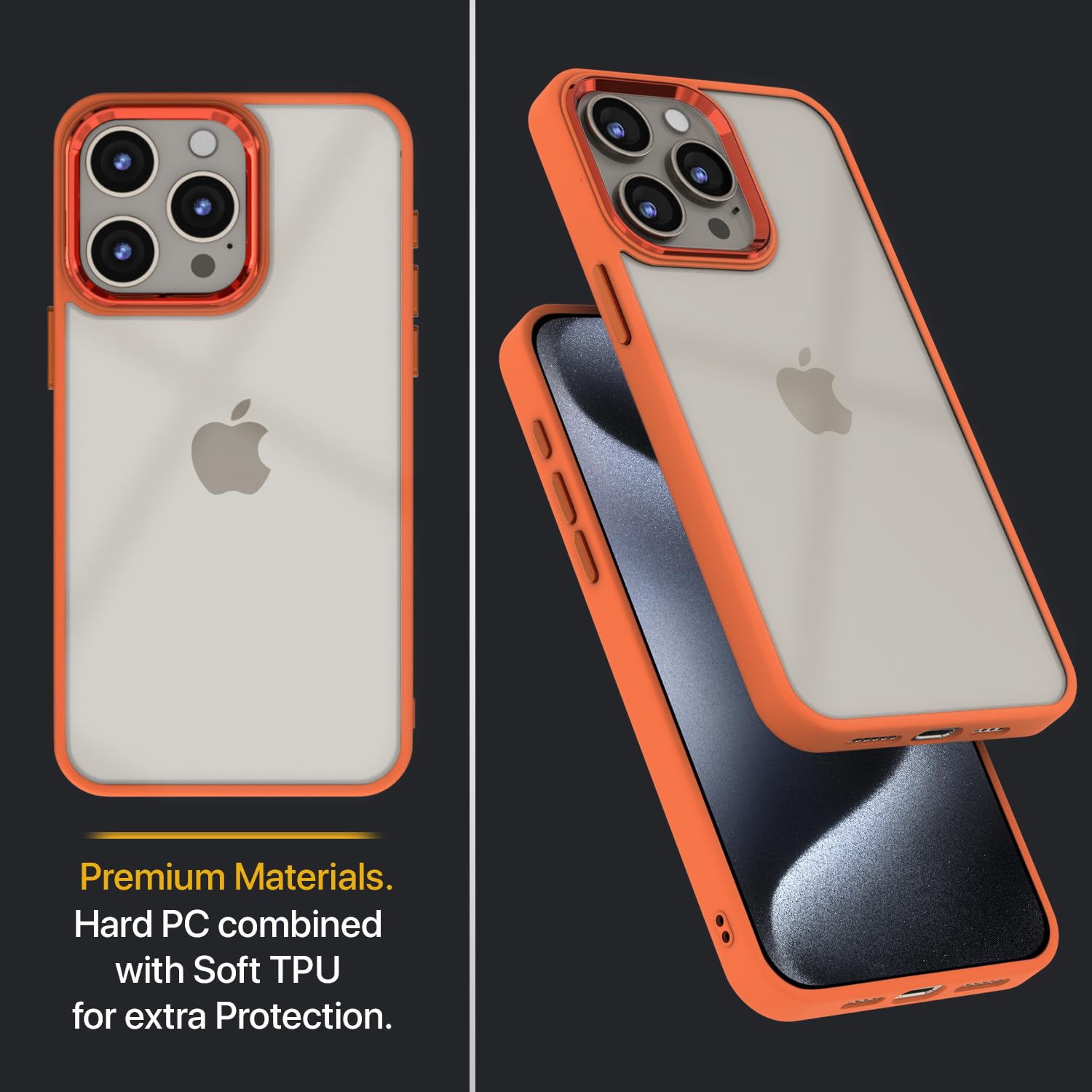 Orange phone cover for iPhone 15 Pro Max – Pikkme – photo 4