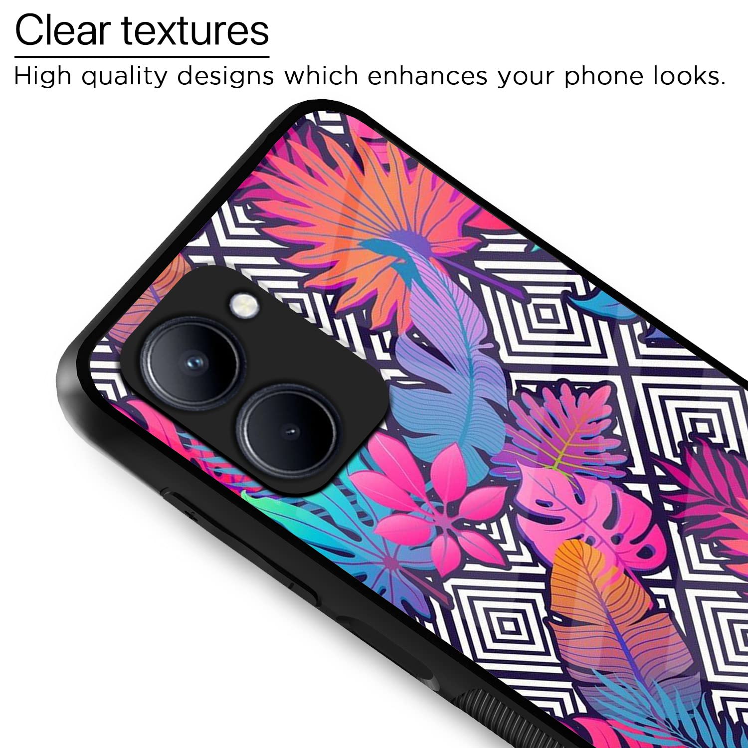 Realme C33 Flower mobile back cover by Pikkme – photo 4