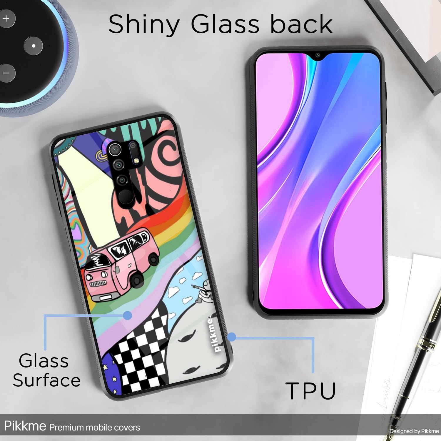Hybrid Mobile back cover for Redmi 9 Prime – Pikkme – photo 3