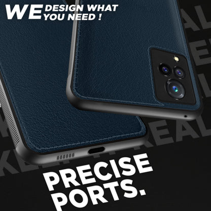 Blue Leather phone cover for Vivo V21 5G – Pikkme – photo 4