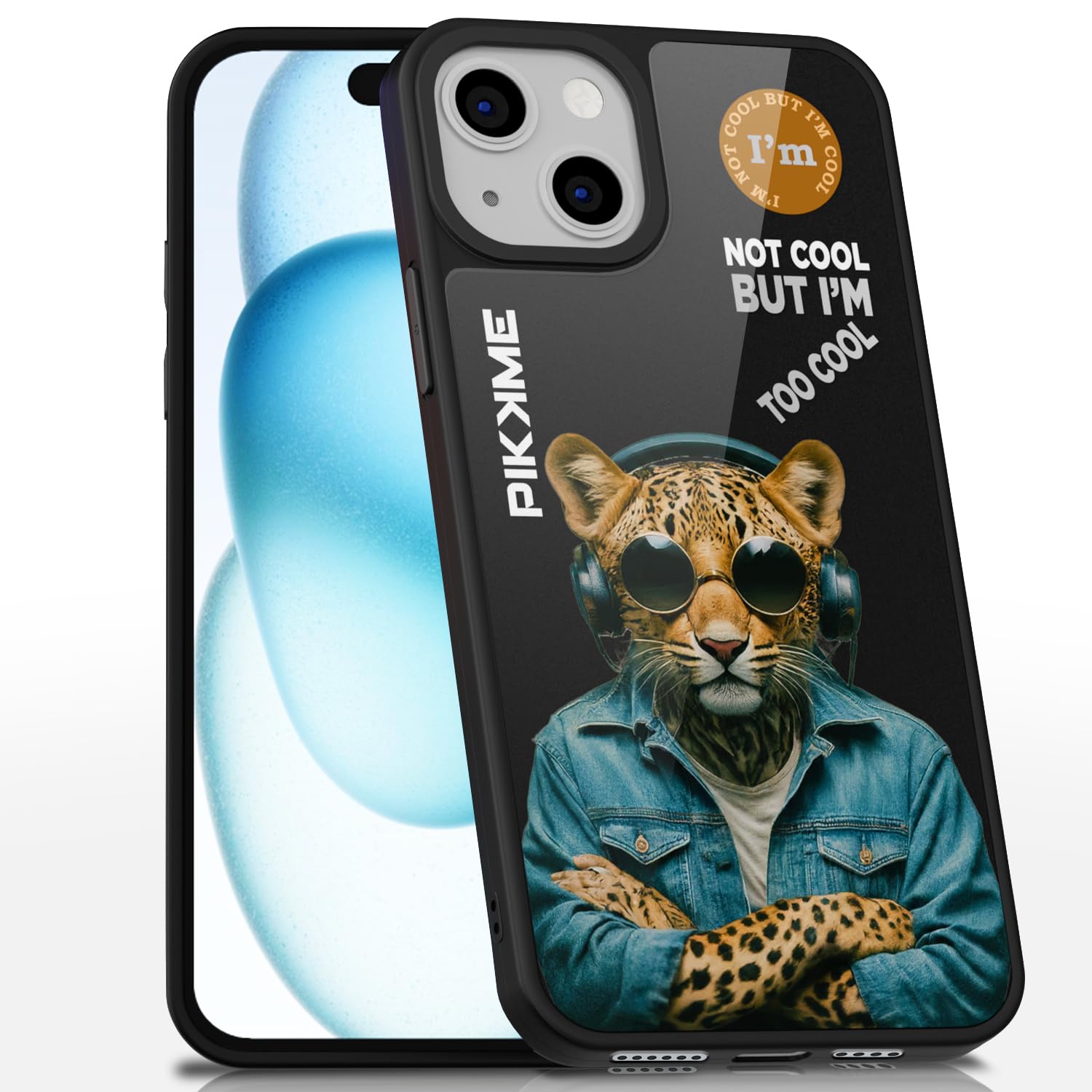 iPhone 15 Plus Leopard Swag back cover by Pikkme