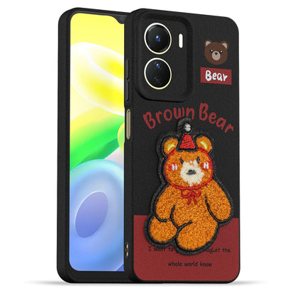 Cherry Plush Patch back cover for Vivo Y16/T2x – Pikkme