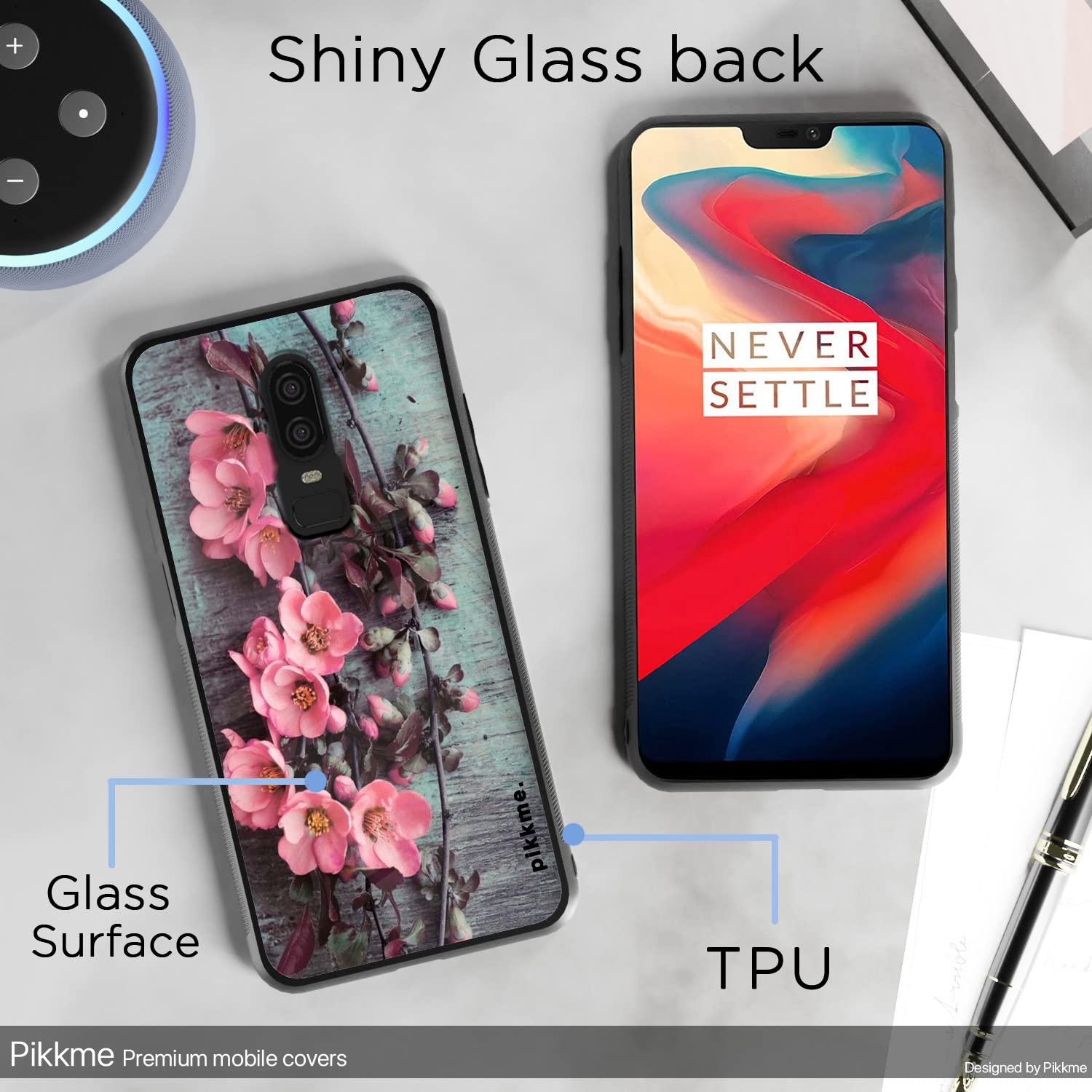 Pikkme OnePlus 6 Flower phone cover – photo 3
