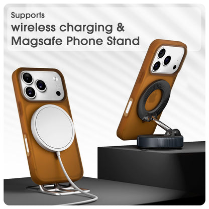 Pikkme brown Soft Silicone mobile back cover for iPhone 17 Pro – photo 4