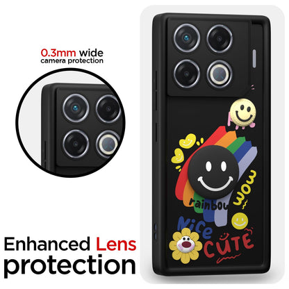 Black Soft Silicone back cover for Infinix GT 20 Pro 5G – Pikkme – photo 5