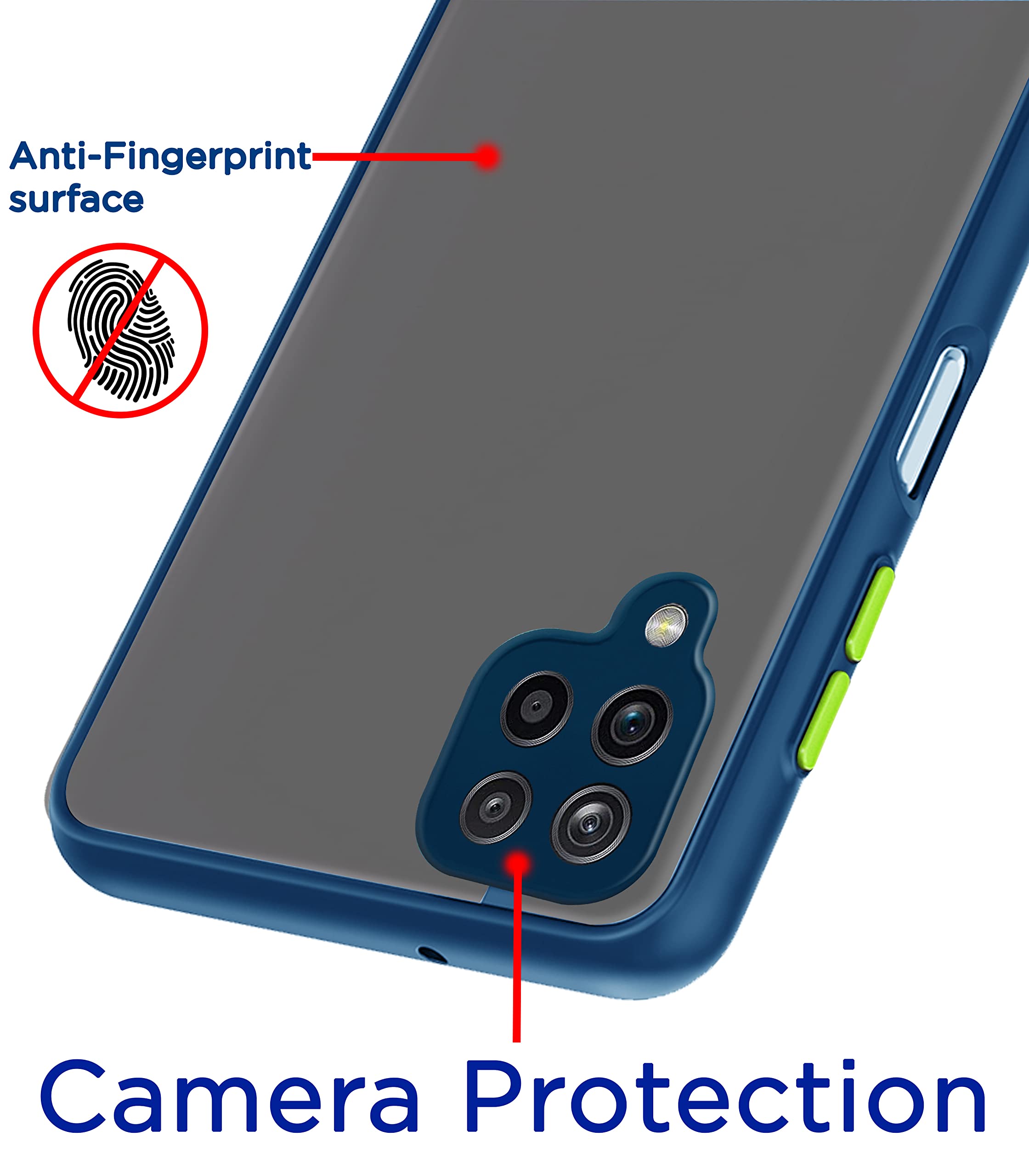 Blue mobile cover for Samsung A22 4G – Pikkme – photo 2