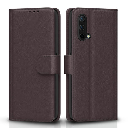 Pikkme OnePlus Nord CE 5G coffee wallet flip cover
