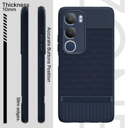 Pikkme Vivo Y19s / Vivo Y29 5G  Gencase Back Cover (Blue)
