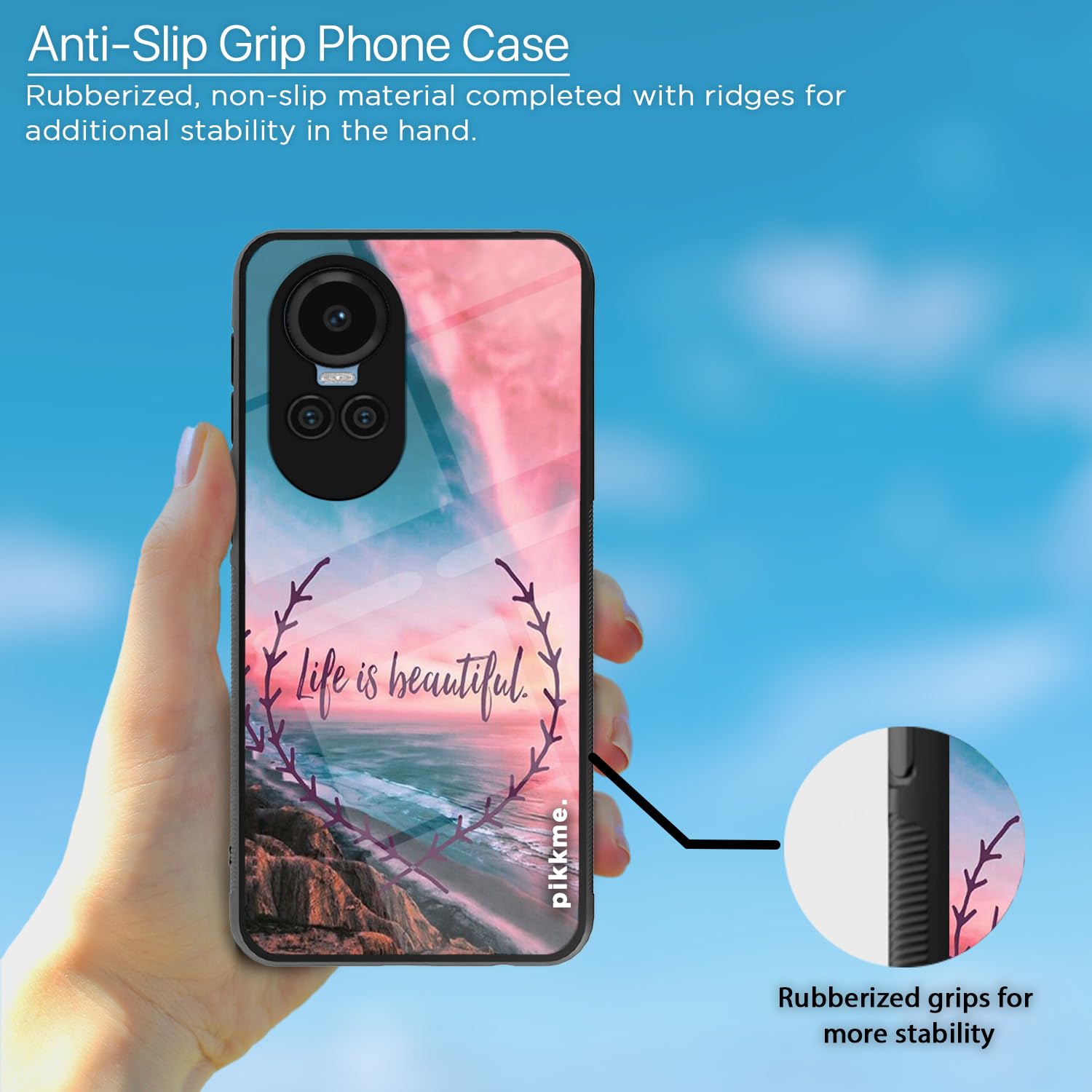 Oppo Reno 10 5G back cover by Pikkme – photo 5
