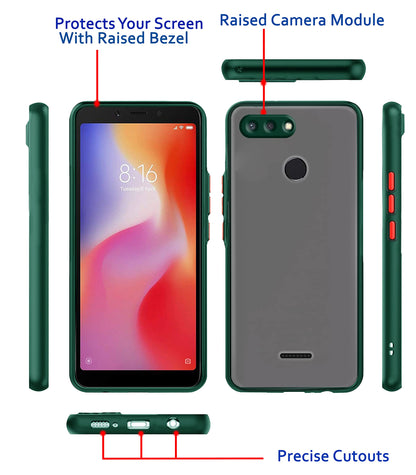 Pikkme green back cover for Redmi 6 – photo 3