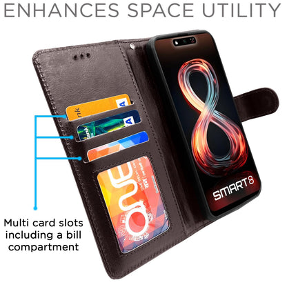 Pikkme coffee mobile flip cover for Infinix Smart 8 – photo 5