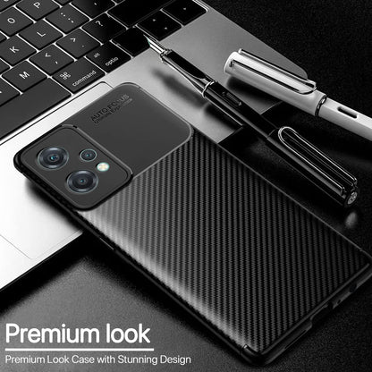 Pikkme black Carbon mobile back cover for OnePlus Nord CE 2 Lite 5G – photo 3