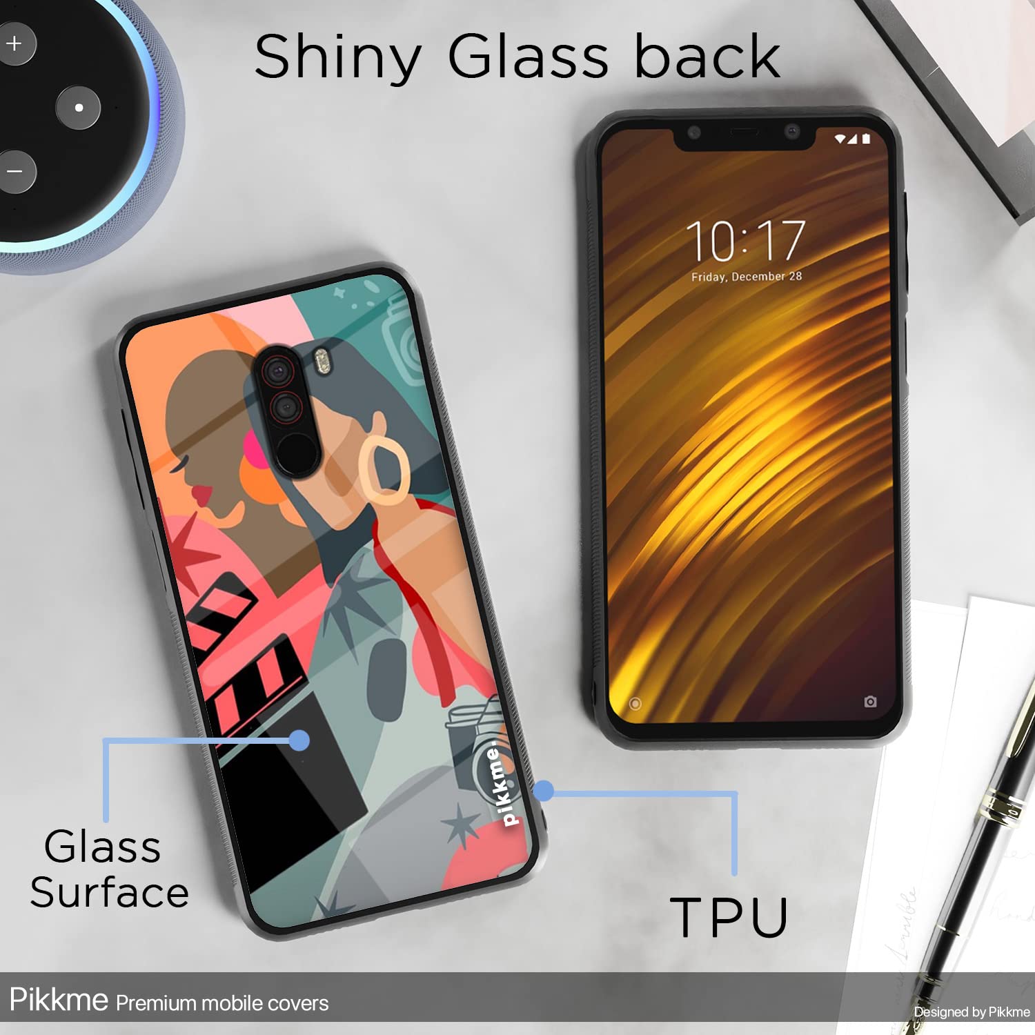 Poco F1 Hybrid mobile back cover by Pikkme – photo 3